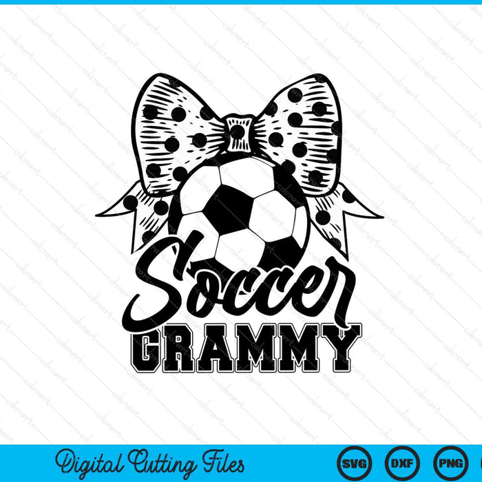 Soccer Grammy Game Day Mother's Day SVG PNG Digital Printable Files