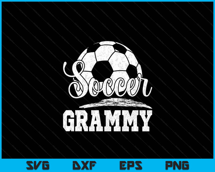 Soccer Grammy Soccer Player Game Day Mother's Day SVG PNG Digital Cutting File