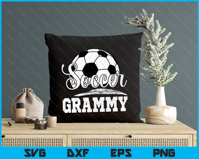 Soccer Grammy Soccer Player Game Day Mother's Day SVG PNG Digital Cutting File