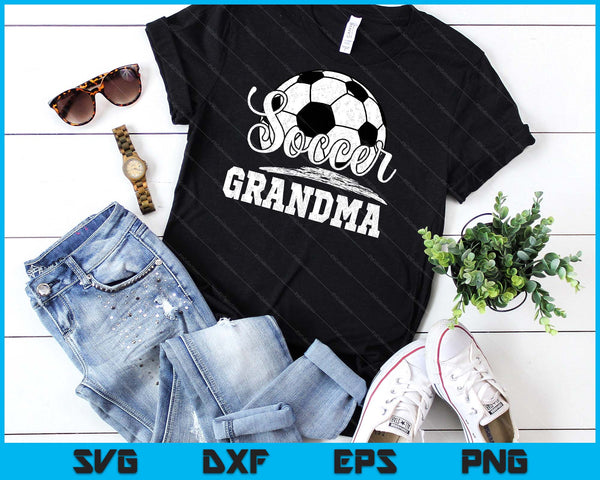 Soccer Grandma Soccer Player Game Day Mother's Day SVG PNG Digital Cutting Files