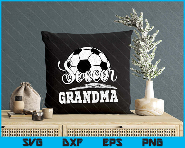 Soccer Grandma Soccer Player Game Day Mother's Day SVG PNG Digital Cutting Files