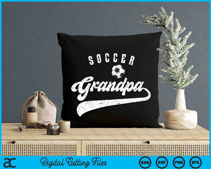 Soccer Grandpa SVG PNG Digital Cutting Files