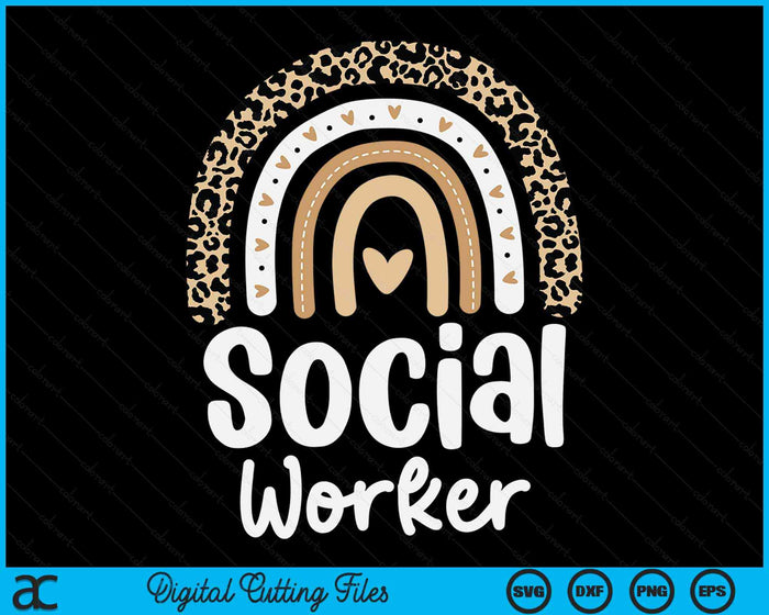 Social Work Social Worker SVG PNG Digital Cutting Files