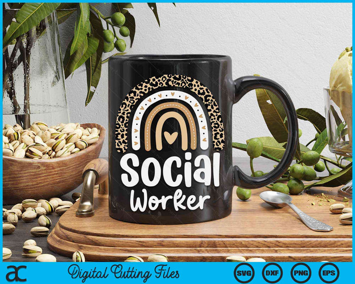 Social Work Social Worker SVG PNG Digital Cutting Files