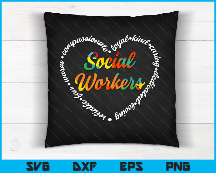 Social Worker Social Work Caseworker Public Servant Themed SVG PNG Digital Cutting Files