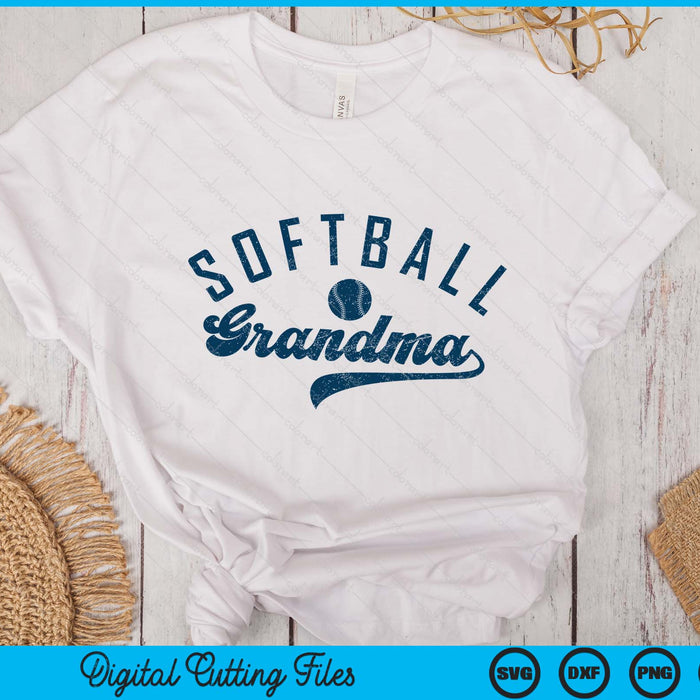 Softball Grandma Gifts Mother's Day SVG PNG Digital Printable Files