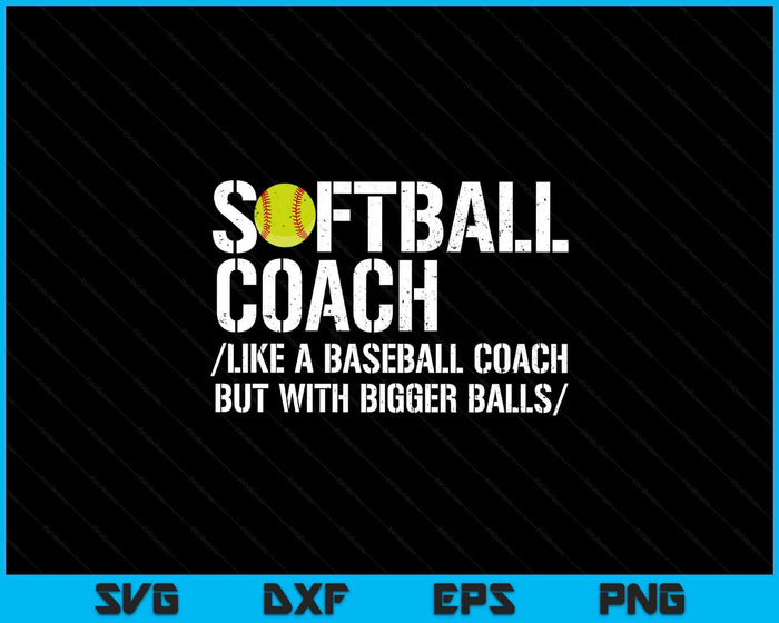 Softball Shirts Softball Dad Shirts For Men Softball Coach SVG PNG Digital Printable Files