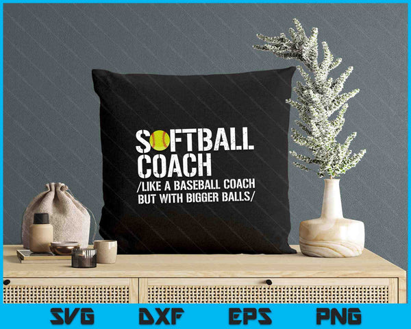 Softball Shirts Softball Dad Shirts For Men Softball Coach SVG PNG Digital Printable Files