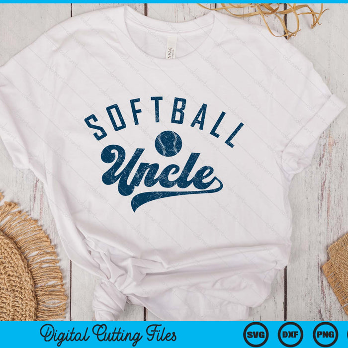 Softball Uncle Gifts Daddy Father's Day SVG PNG Digital Printable Files