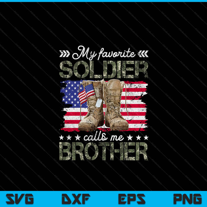 Soldier brother army graduation SVG cut file