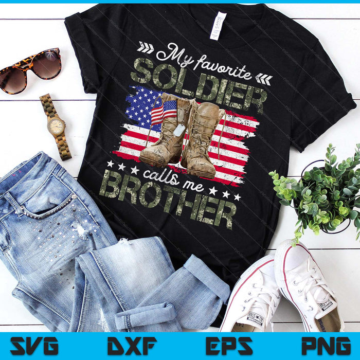 Soldier Brother Army Brother Army Graduation SVG PNG Digital Printable Files