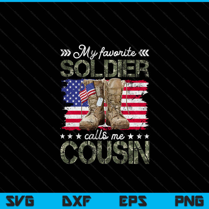 Soldier cousin army graduation SVG cut file