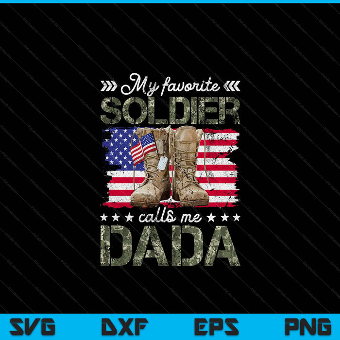 Soldier dada army graduation SVG cut file