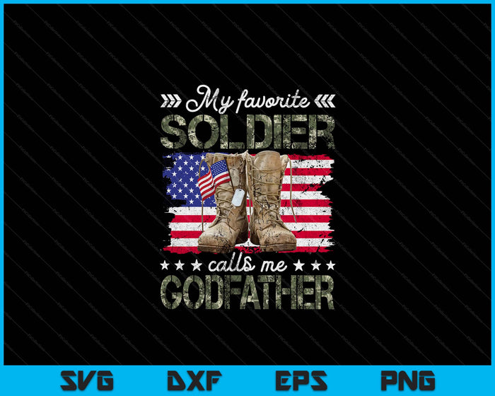 Soldier Godfather Army Godfather Army Graduation SVG PNG Digital Printable Files