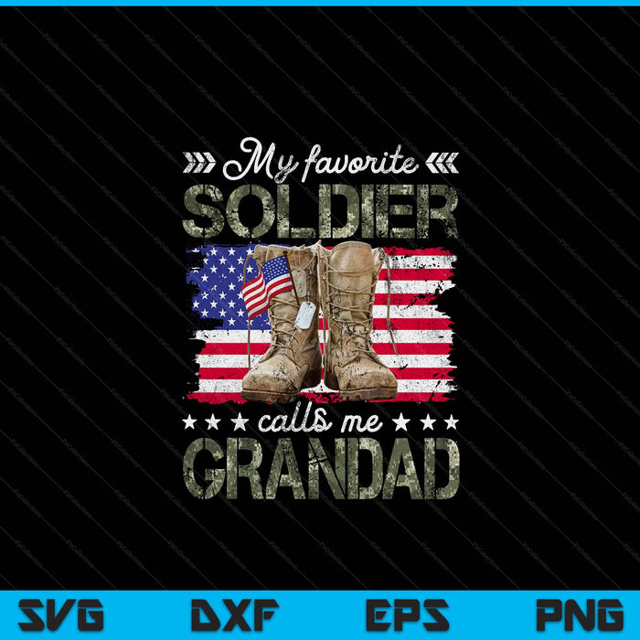 Soldier Grandad Army Grandad Army Graduation SVG PNG Digital Printable Files
