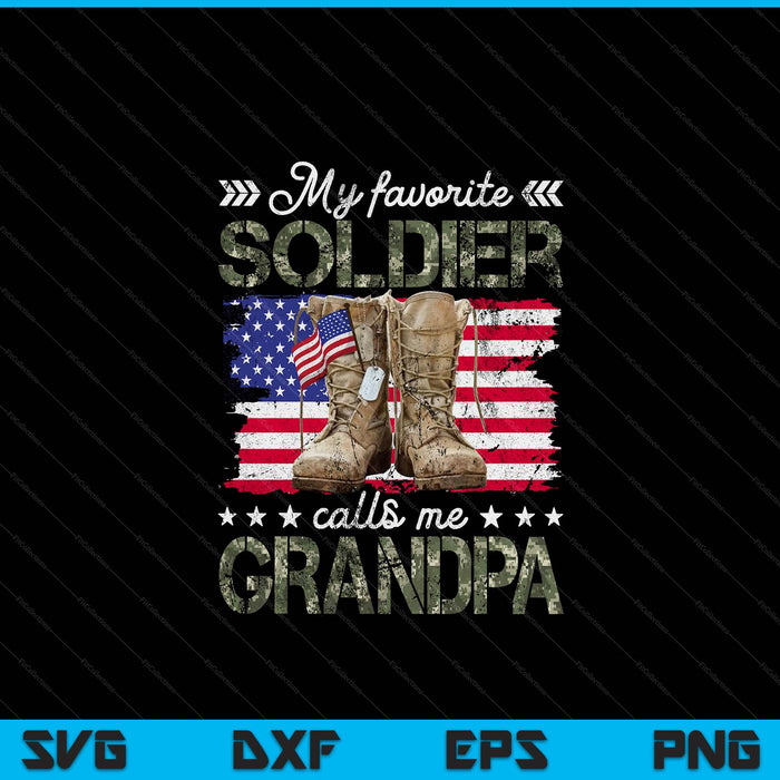 Soldier grandpa army graduation SVG cut file