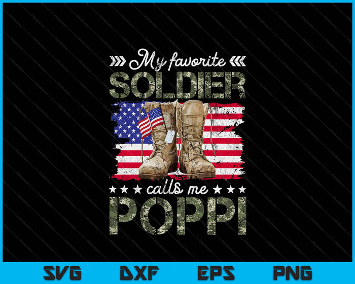 Soldier Poppi Army Mother Army Graduation SVG PNG Digital Printable Files