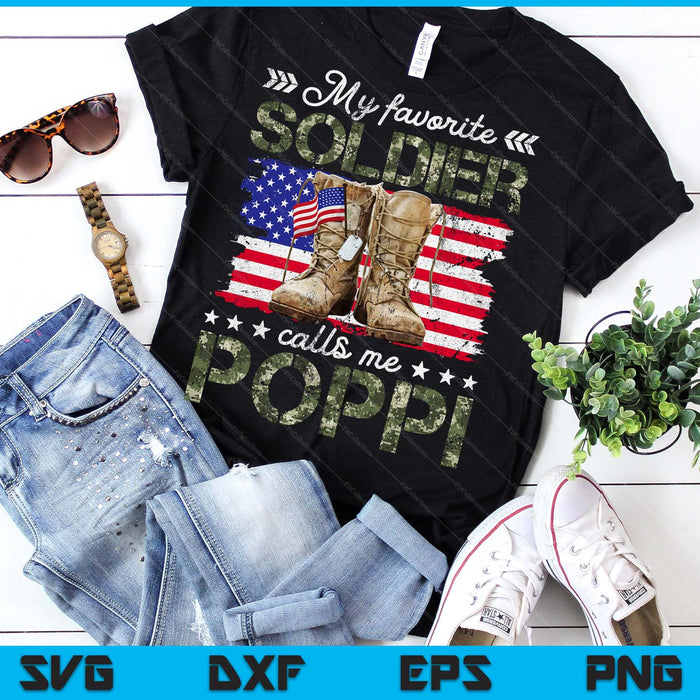 Soldier Poppi Army Mother Army Graduation SVG PNG Digital Printable Files
