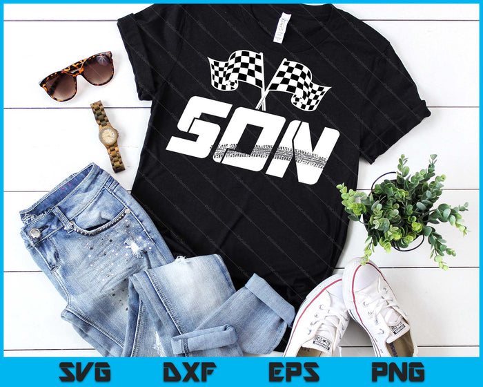 Son Pit Crew Family Racing Birthday Race Car SVG PNG Digital Printable Files