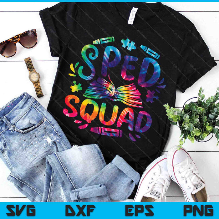 Special Education Teacher Sped Squad Sped Teacher SVG PNG Digital Printable Files