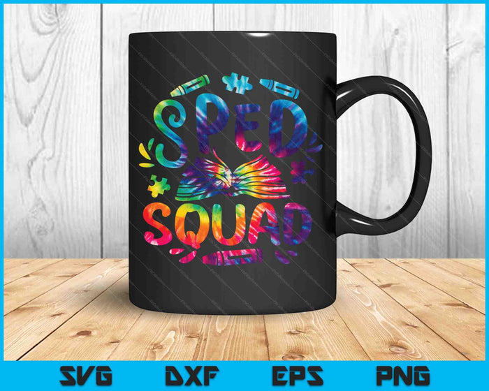 Special Education Teacher Sped Squad Sped Teacher SVG PNG Digital Printable Files