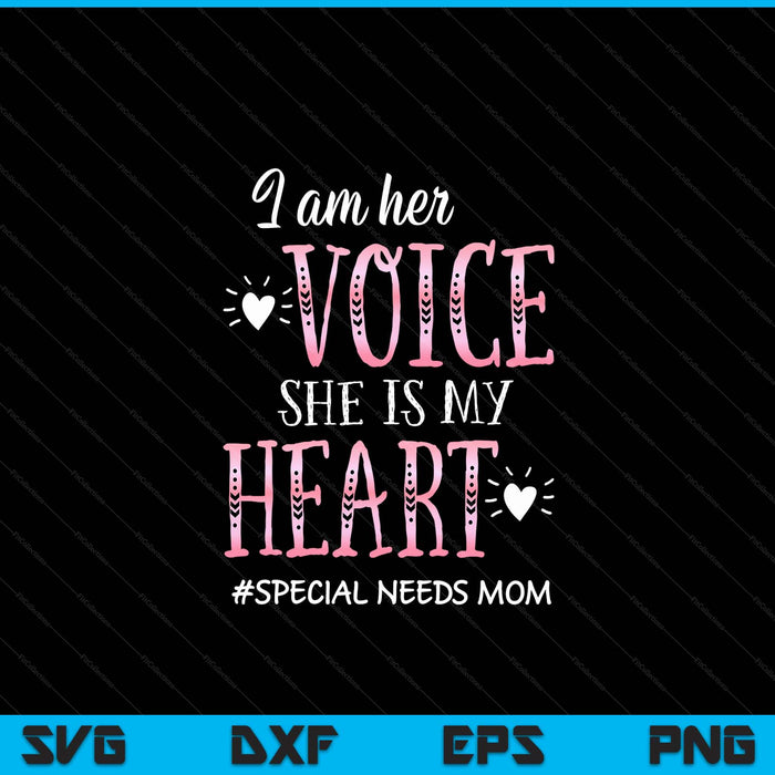 Special needs mom apparel autism ADHD down syndrome cp mom SVG cut file
