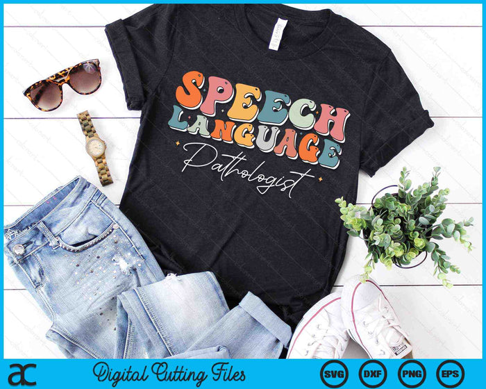 Speech Language Pathology Speech Therapist Pathologist SLP SVG PNG Digital Cutting Files