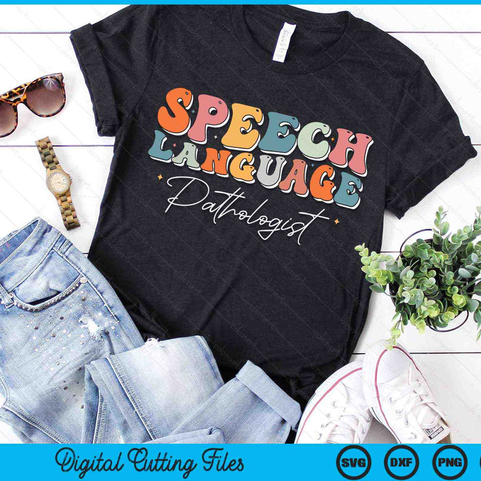 Speech Language Pathology Speech Therapist Pathologist SLP SVG PNG Digital Cutting Files