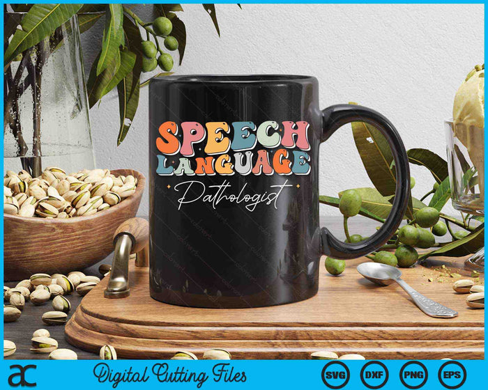 Speech Language Pathology Speech Therapist Pathologist SLP SVG PNG Digital Cutting Files