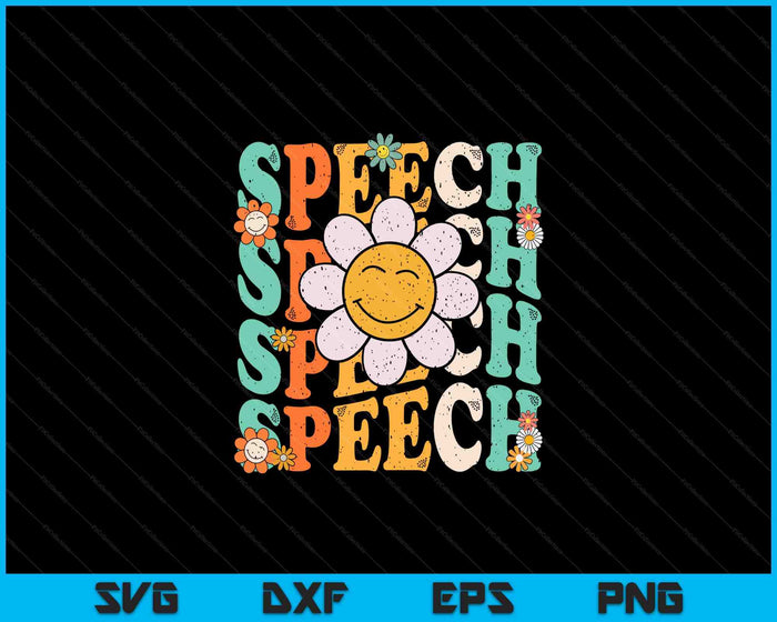 Speech Therapy Speech Language Pathologist Therapist SVG PNG Digital Cutting Files