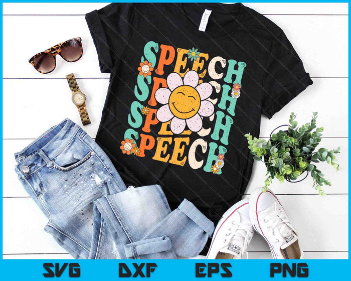 Speech Therapy Speech Language Pathologist Therapist SVG PNG Digital Cutting Files