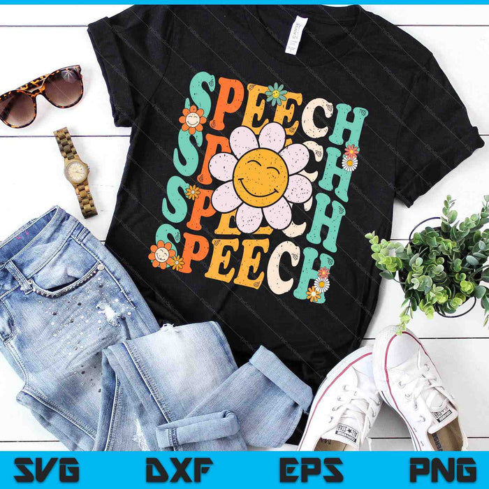 Speech Therapy Speech Language Pathologist Therapist SVG PNG Digital Cutting Files