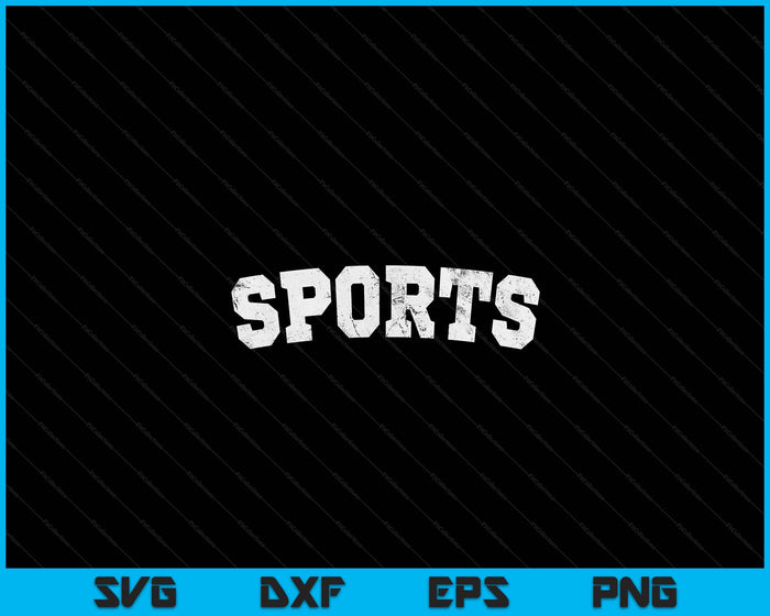 Sports Funny School SVG PNG Cutting Printable Files