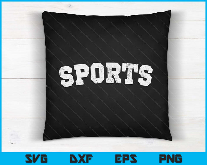 Sports Funny School SVG PNG Cutting Printable Files