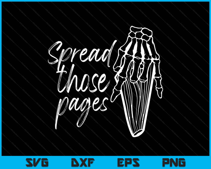 Spread Those Pages Like A Good Girl Stfuattdlagg Smut SVG PNG Digital Printable Files