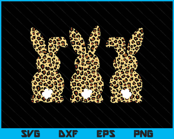 Spring rabbit animal print SVG cut file