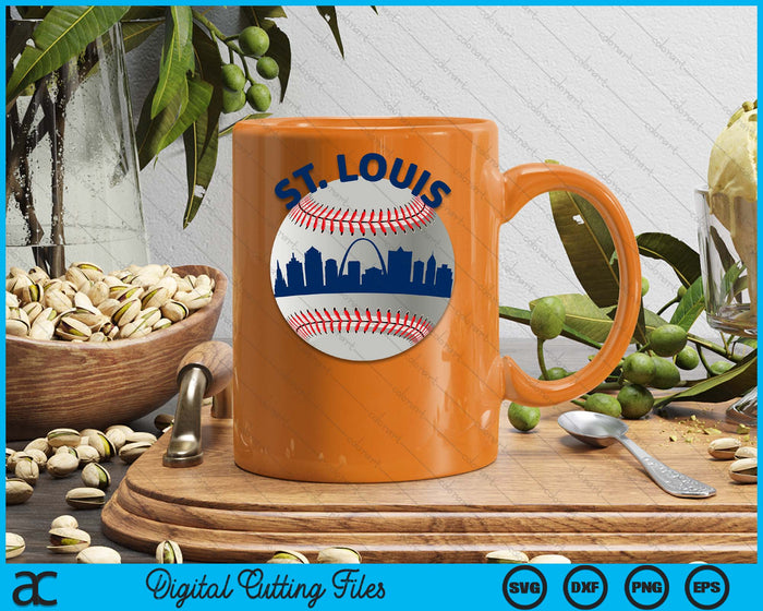 St. Louis Baseball Team Fans of Space City SVG PNG Cutting Printable Files