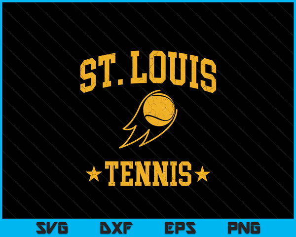 St.louis rapids tennis vintage gameday retro tennis lover SVG cut file