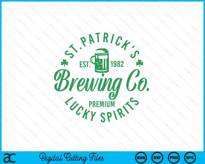 St.Patrick's Brewing Co SVG PNG Digital Printable Files