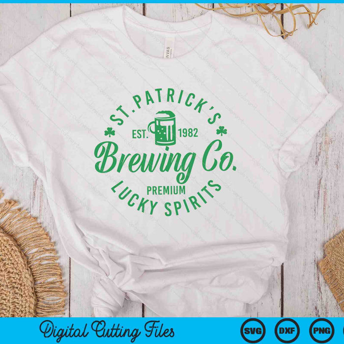 St.Patrick's Brewing Co SVG PNG Digital Printable Files