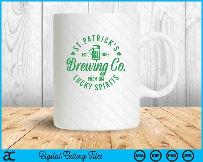 St.Patrick's Brewing Co SVG PNG Digital Printable Files