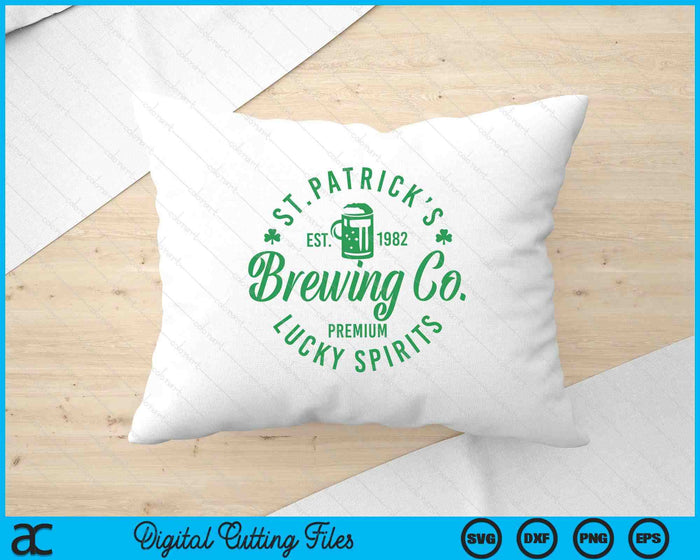 St.Patrick's Brewing Co SVG PNG Digital Printable Files