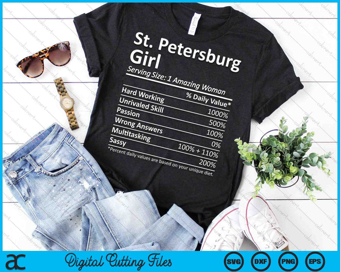 San Petersburgo Chica FL Florida City Home Roots SVG PNG Archivos de corte digital