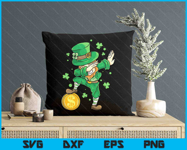 St Patricks Day Boys Youth Kids Costume Dabbing Leprechaun SVG PNG Digital Printable Files