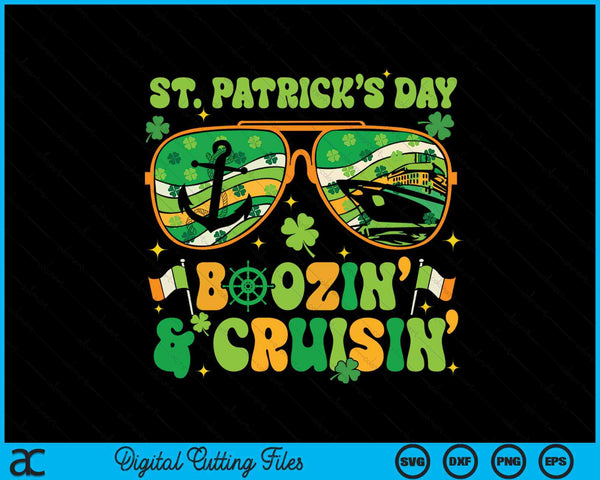 St Patricks Day Cruise Matching Cruising Boozing Drinking SVG PNG Digital Printable Files