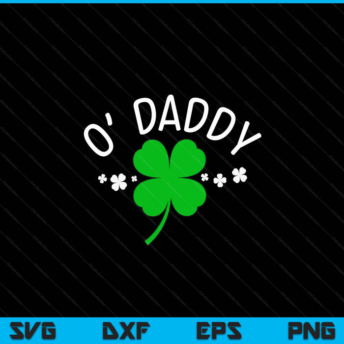 St Patricks Day pregnancy announcement matching couple daddy SVG cut file