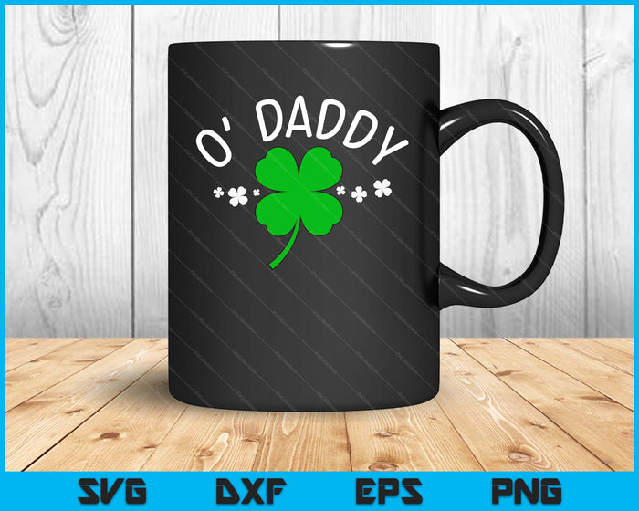 St Patricks Day Pregnancy Announcement Matching Couple Daddy SVG PNG Digital Printable Files