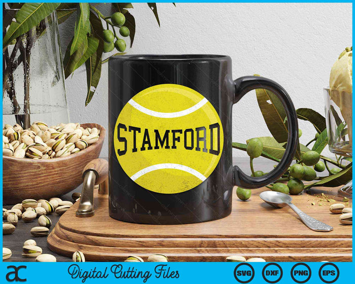 Stamford Tennis Fan SVG PNG Digital Cutting Files