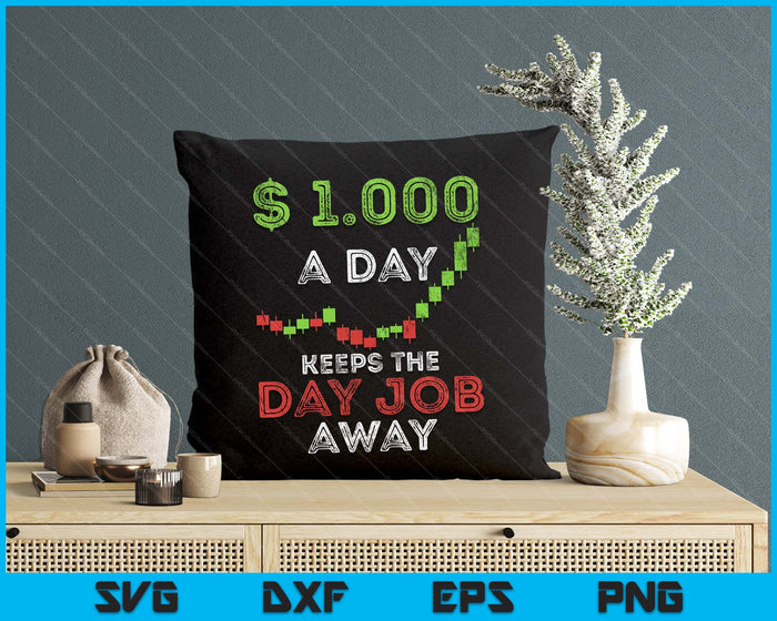 Stock Market Trader Day Trading Stock Trading Day Job SVG PNG Digital Printable Files