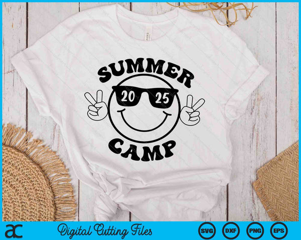 Summer Camp 2025 SVG PNG Digital Printable Files